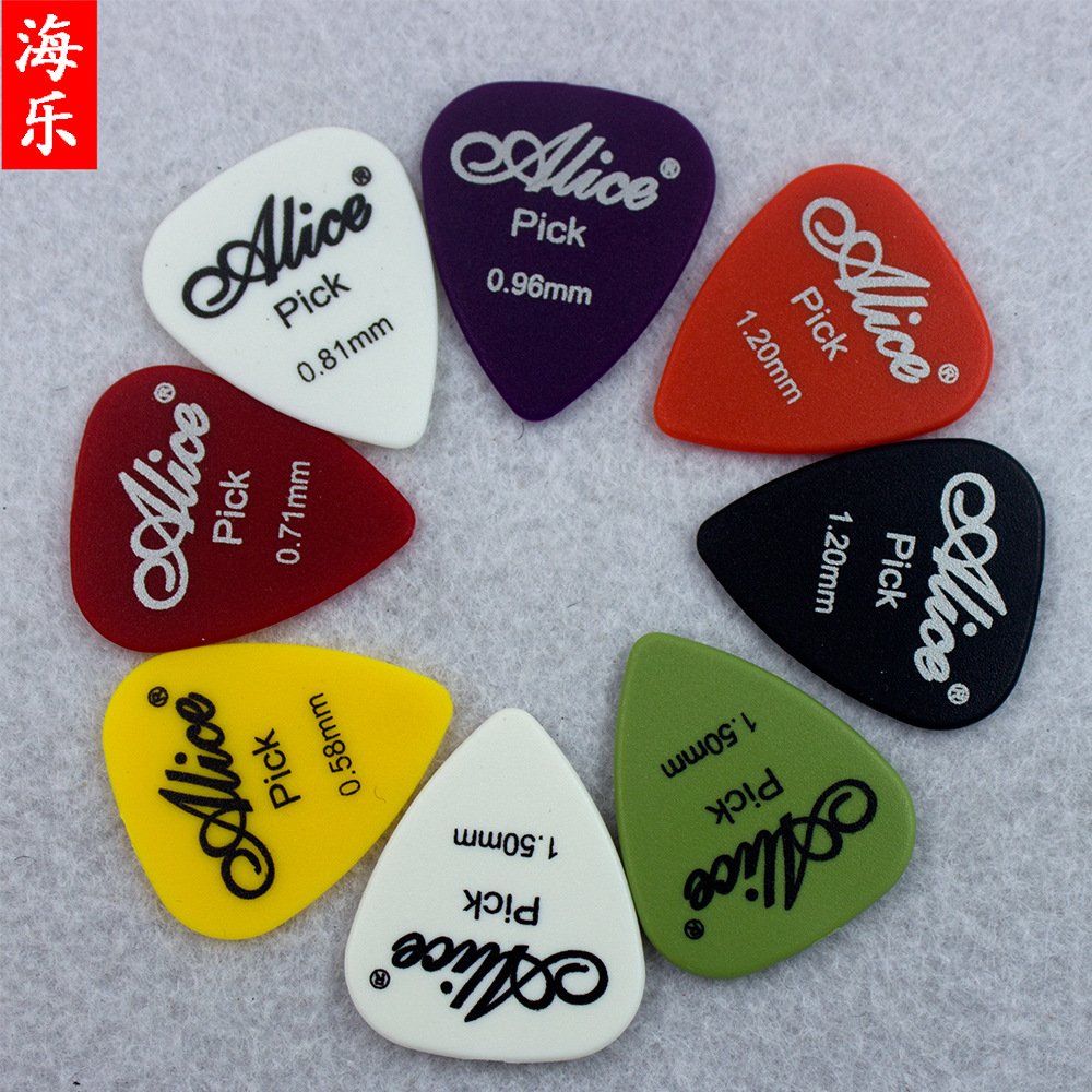 Guitar pick Alice ABS material mixed pic...