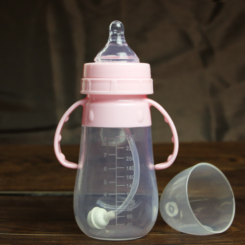 Wide-mouth silicone bottle