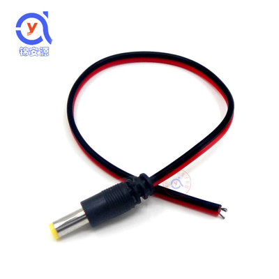 dc power cord 5.5*2.1 Red and black bus Monitor video camera source Red and black 12V24VDC head