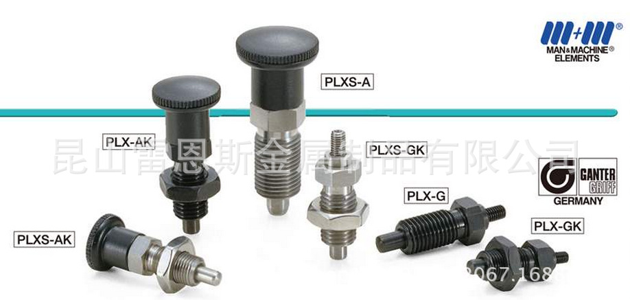 日本鍋屋分度器柱塞PXVS-6-M12-A/PXVS-6-M16-B/PXVS-6-M16-BK