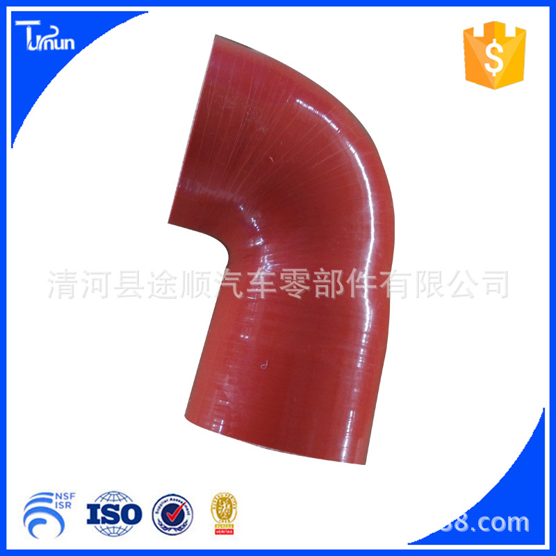 生产发动机进气硅胶管沃尔沃挖机硅胶管20459250