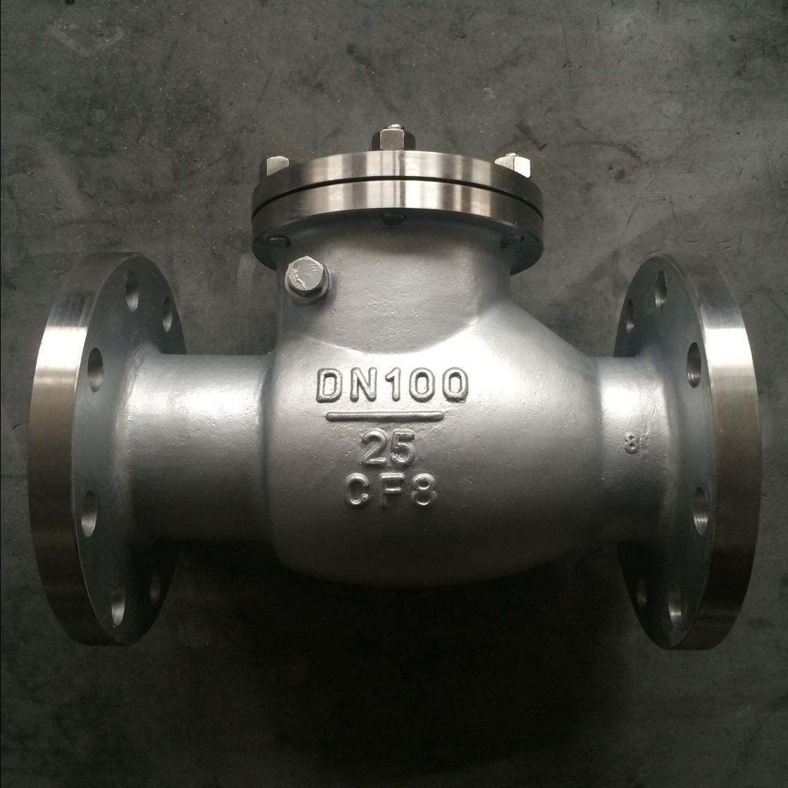 供应不锈钢止回阀、H44W止回阀、法兰连接，材质304