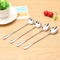 Kitchen creative stainless steel long-handled spoon ice spoon office coffee spoon stirrer long soup spoon