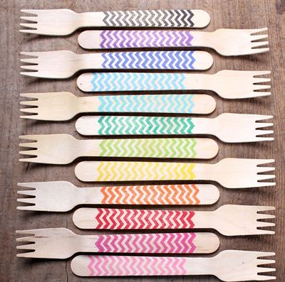 壹次性刀叉木勺湯匙西餐甜品刀木質餐具長柄調羹勺叉子 波浪叉子