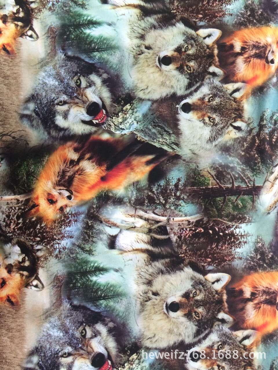 转移印花厂F8869 供应花型加工印花可印雪纺 涤棉 针织等服装面料