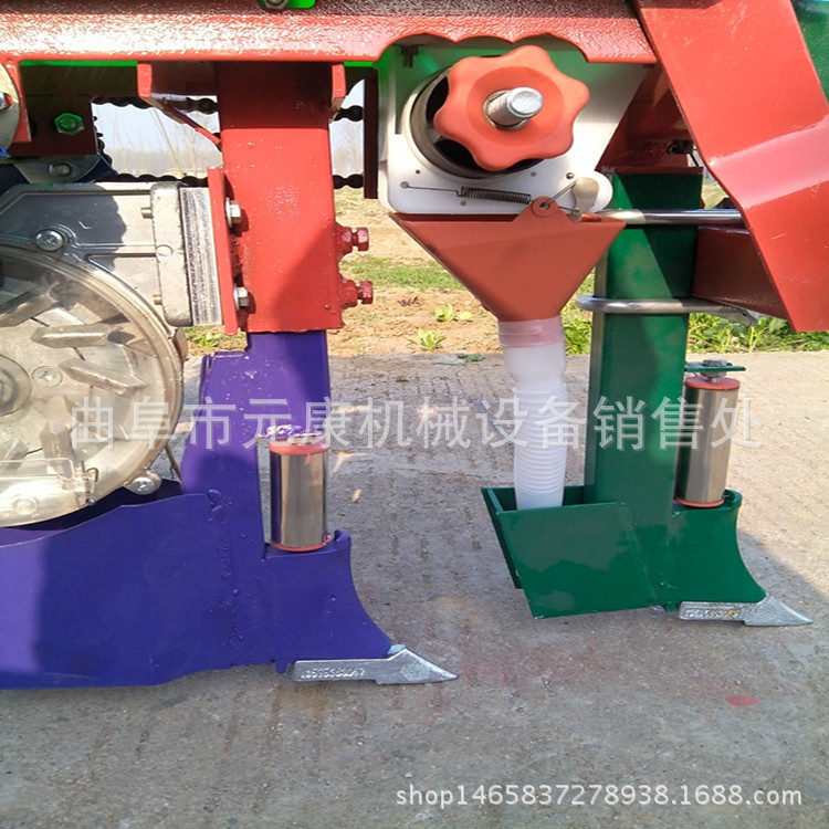 供应手扶汽油播种机 元康可调株距播种机