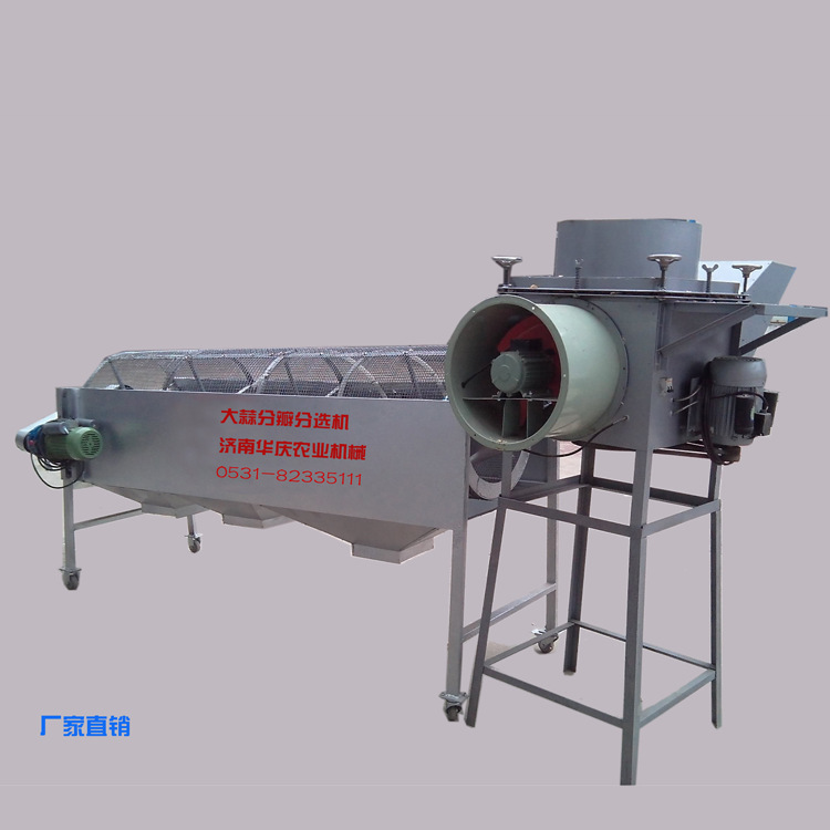 供应蒜种分瓣机 大蒜剥瓣机 蒜种分选机 庆华机械剥蒜机