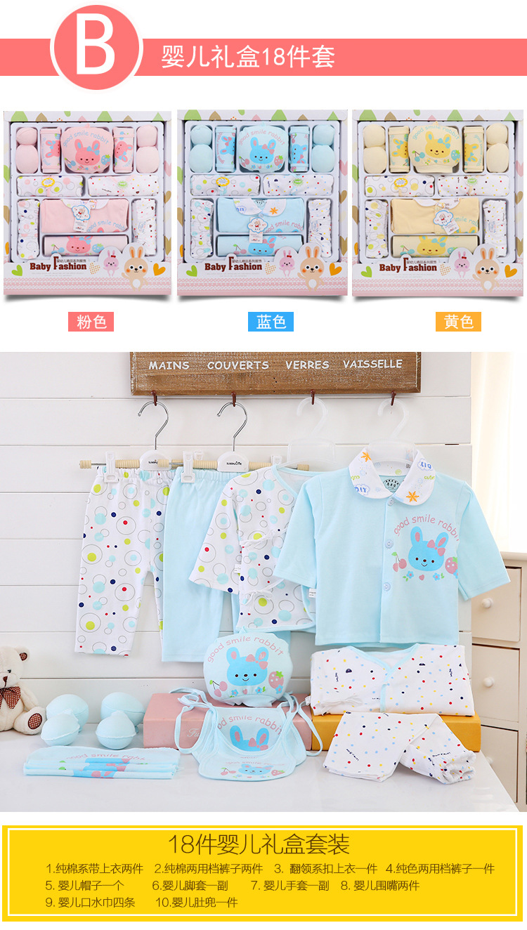 Coffret cadeau pour nouveau-né - Vêtements + Accessoires - Ref 1952156 Image 13