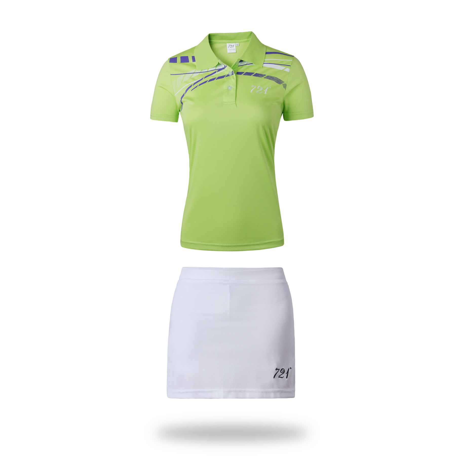 批發現貨品牌吸濕排汗羽毛球服短袖套裝 男女款修身運動套裝