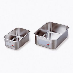 Stainless Steel Deep Tray Outside Writable ASONE 1-6171 1