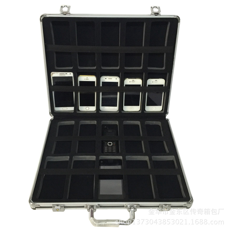 铝合金多功能工具箱全套多格手机展示箱设备箱收纳户外批发收纳箱