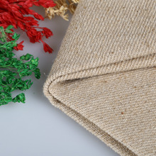 粗骆驼斜双面斜黄麻棉素色麻布 棉黄麻混纺双面斜 风格特  外销