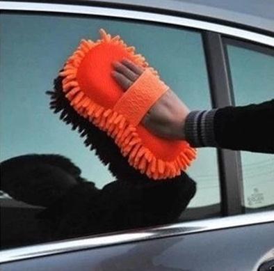 High-end chenille 8-word coral car wash sponge car wash gloves coral cotton car wash towel High-end chenille 8-word coral car wash sponge car wash gloves coral cotton car wash towel