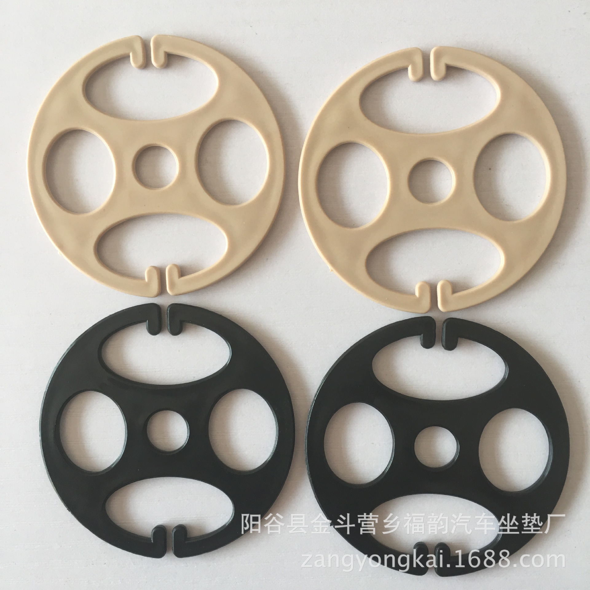 汽車坐墊配件插扣卡扣塑料配件外貿座墊塑料花盤汽車坐墊輔料卡扣