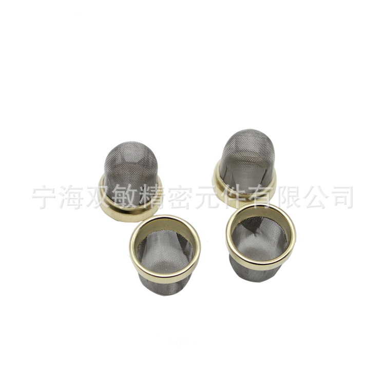 【 供应】宁海厂家供应铁镀黄铜17.6X19X100过滤网 欢迎来电