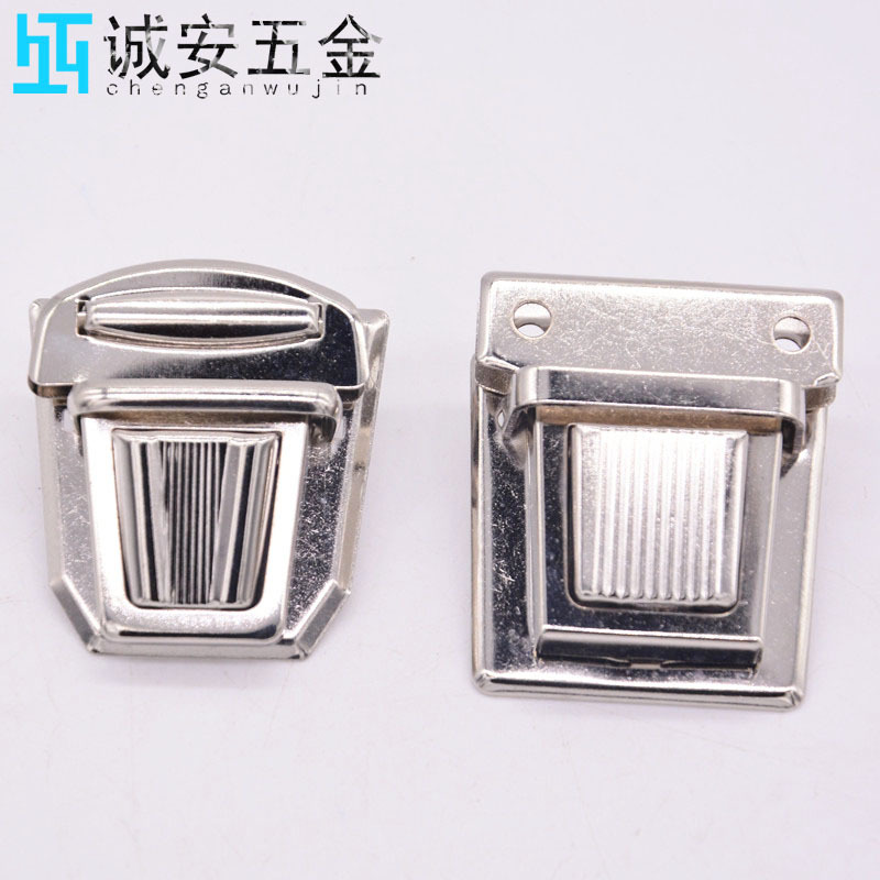 五金配件板扣 中号金属压铸锁 锌合金皮箱木盒酒盒锁扣五金太平扣-阿里巴巴