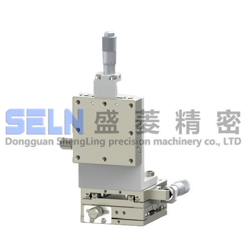 XYZ轴LBDV60-L-C2 千分尺旋钮直线滚珠型手动微调位移平台XYZSG60