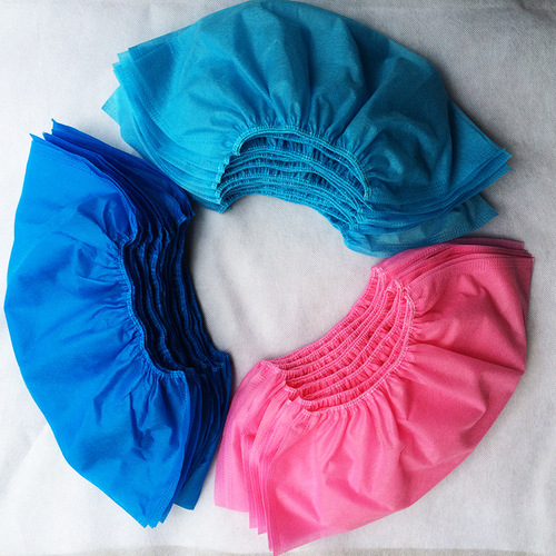 550g disposable shoe covers super thickened non-woven shoe covers for home wholesale breathable dustproof anti-slip wear-resistant foot covers