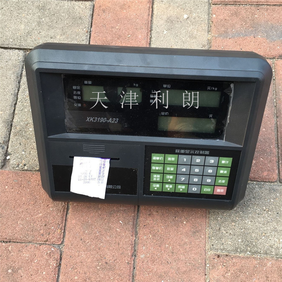 上海耀华xk-3190-A23p地磅打印称重仪表 A23电子秤称重泵头显示器