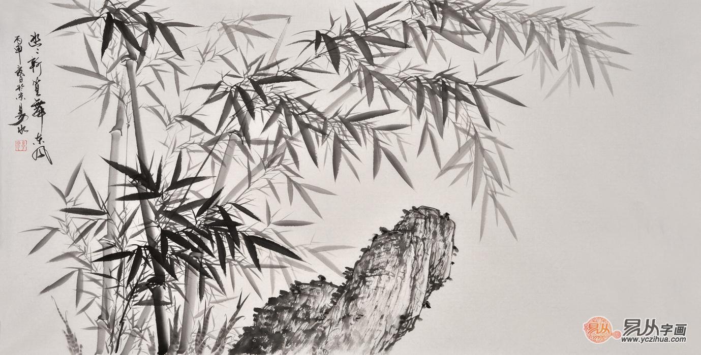 竹画图片欣赏,申世辉画竹,徐千里画竹(第2页)_大山谷图库
