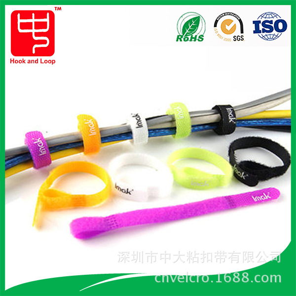 生产销售 反扣魔术贴扎带 尼龙魔术贴扎带
