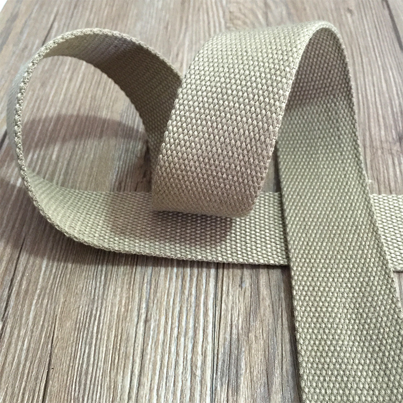 Puro algodón de poliéster completo con cuentas engrosada bolsa de lona de color sólido liso bolsas de cinta de color negro fábrica al por mayor en stock