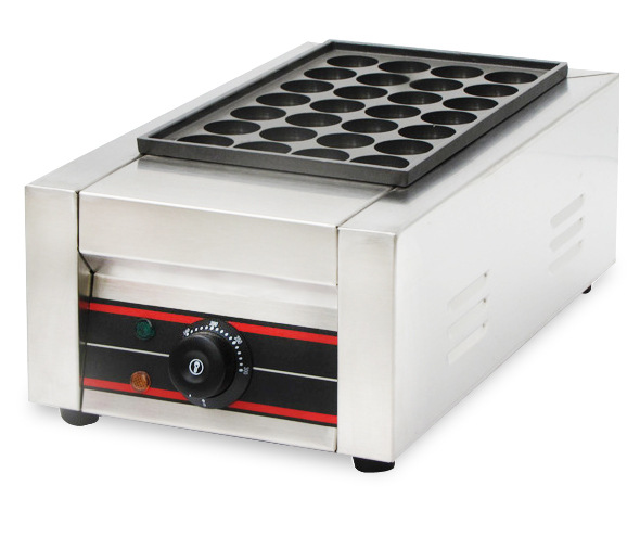 商用单板电热章鱼丸炉 章鱼小丸子机 电热章鱼丸炉  章鱼足丸设备