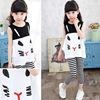 Uniform, set, elastic summer vest, children's clothing, suitable for teen