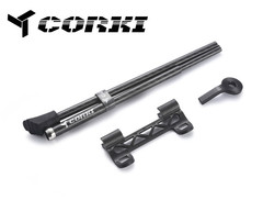 CORKI Brand Mountain Road Bike Ultra-Light Quick Release Folding Carbon Fiber Footrest, Cross-Border E-commerce Exclusive