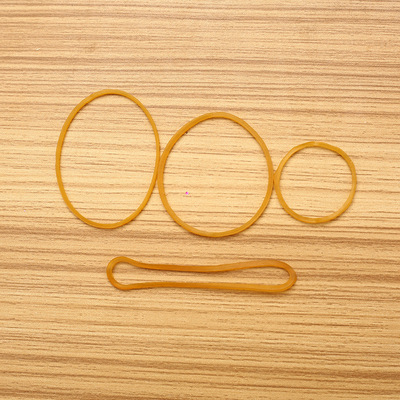 【橡皮筋】批发 黄色橡皮圈 牛皮筋 橡胶制品 办公财务 原装无油|ru