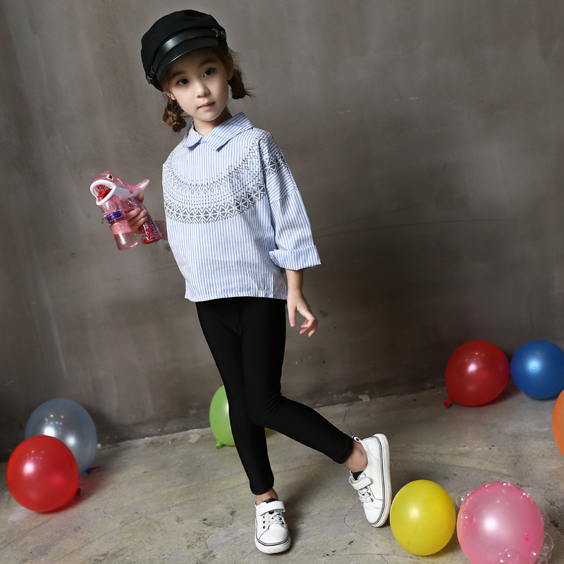 Chemise fille à manche longue - Ref 2086911 Image 13