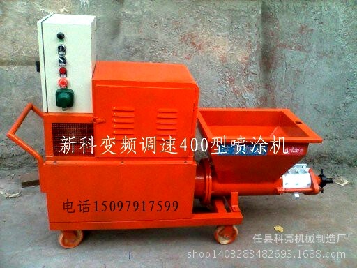 专业砂浆喷涂机墙体加固钢筋网格水泥喷涂