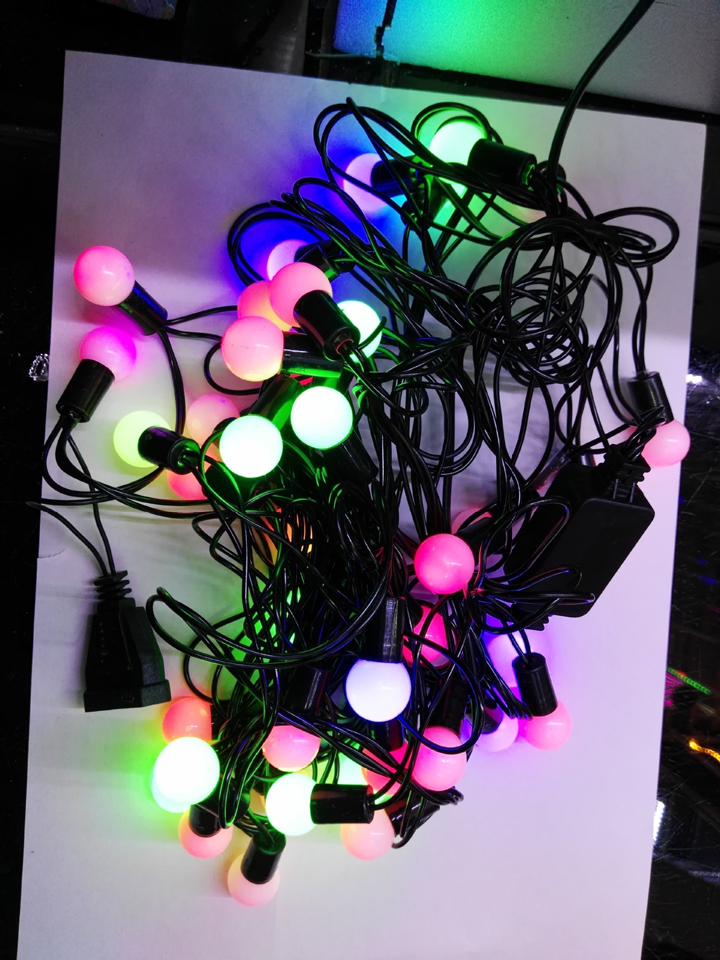 12VLED Christmas ball /LED decorate Lamp string festival String Manufactor Direct selling