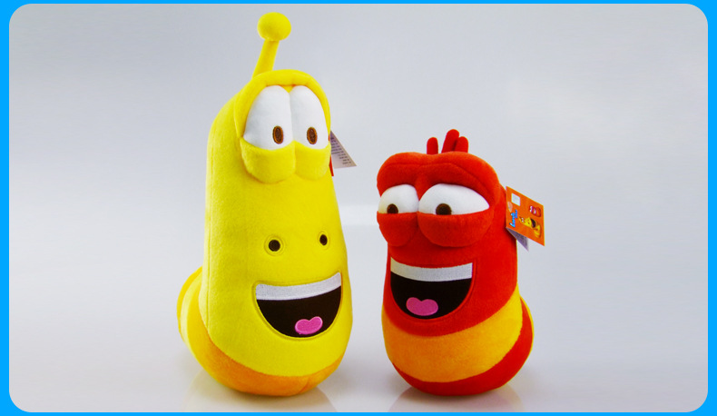 larva stuffed toy