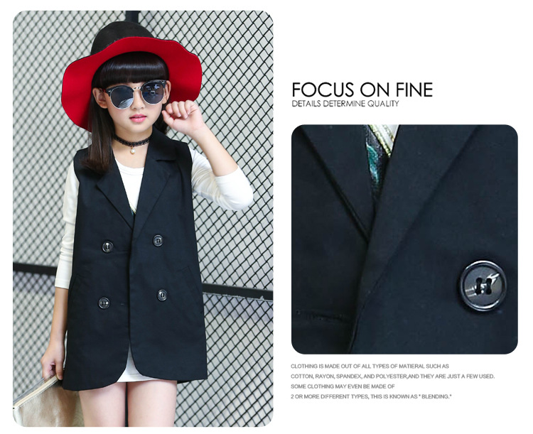 Gilet fille en coton - Ref 2070687 Image 22