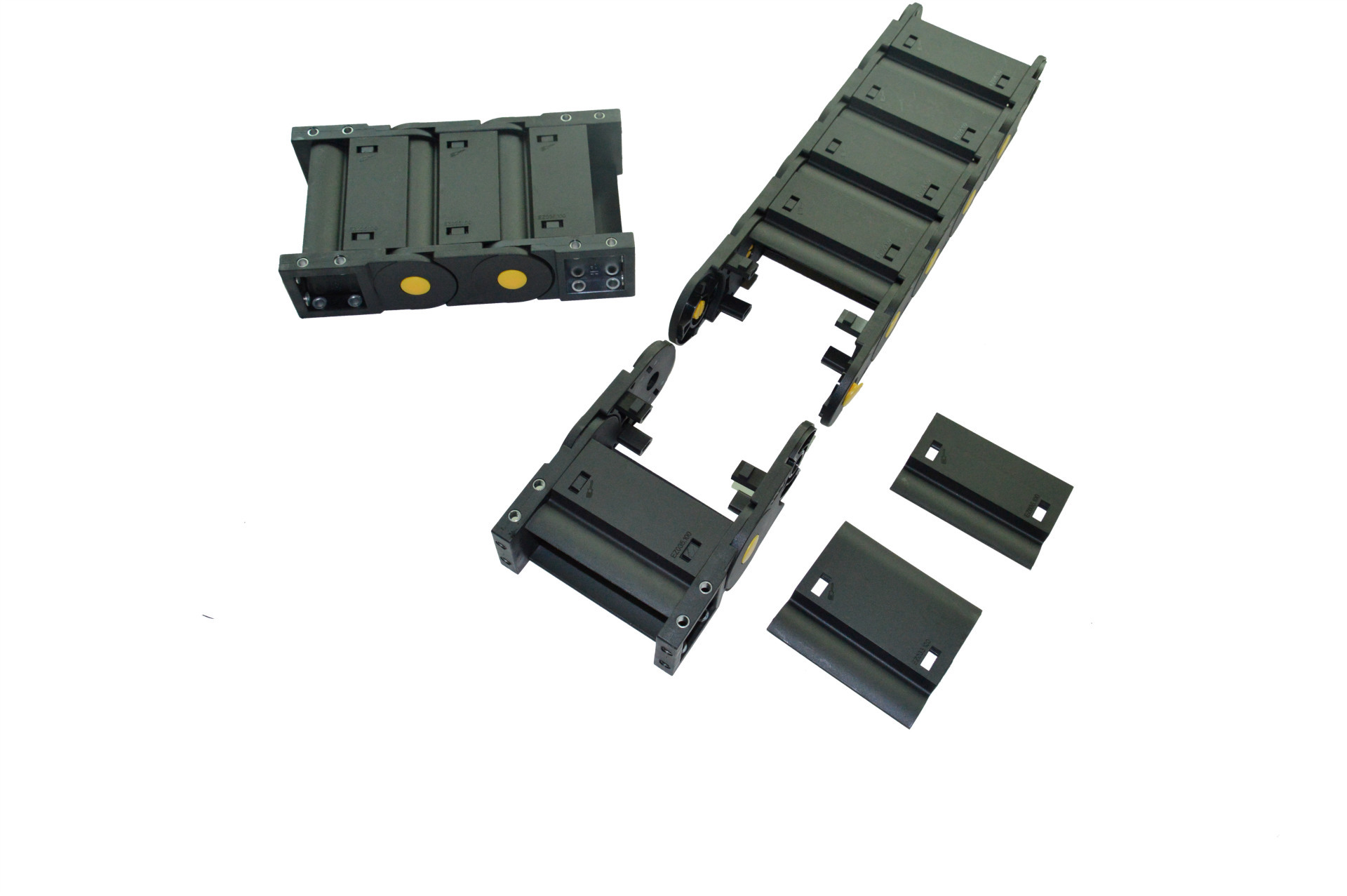 低价直销优质 尼龙拖链 35*100封闭拖链 轻型坦克链 工程塑料拖链