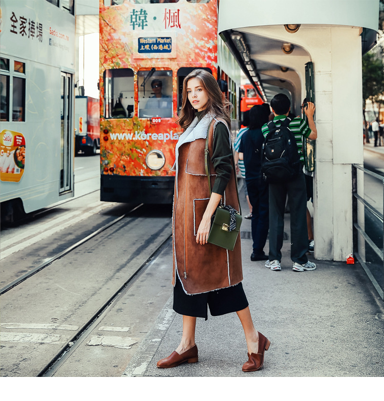 Gilet femme MOFFI en Match de fourrure - Ref 3318308 Image 13