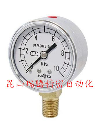 TOKO压力表SPA-1/4R-50x10MPa东洋计器兴业