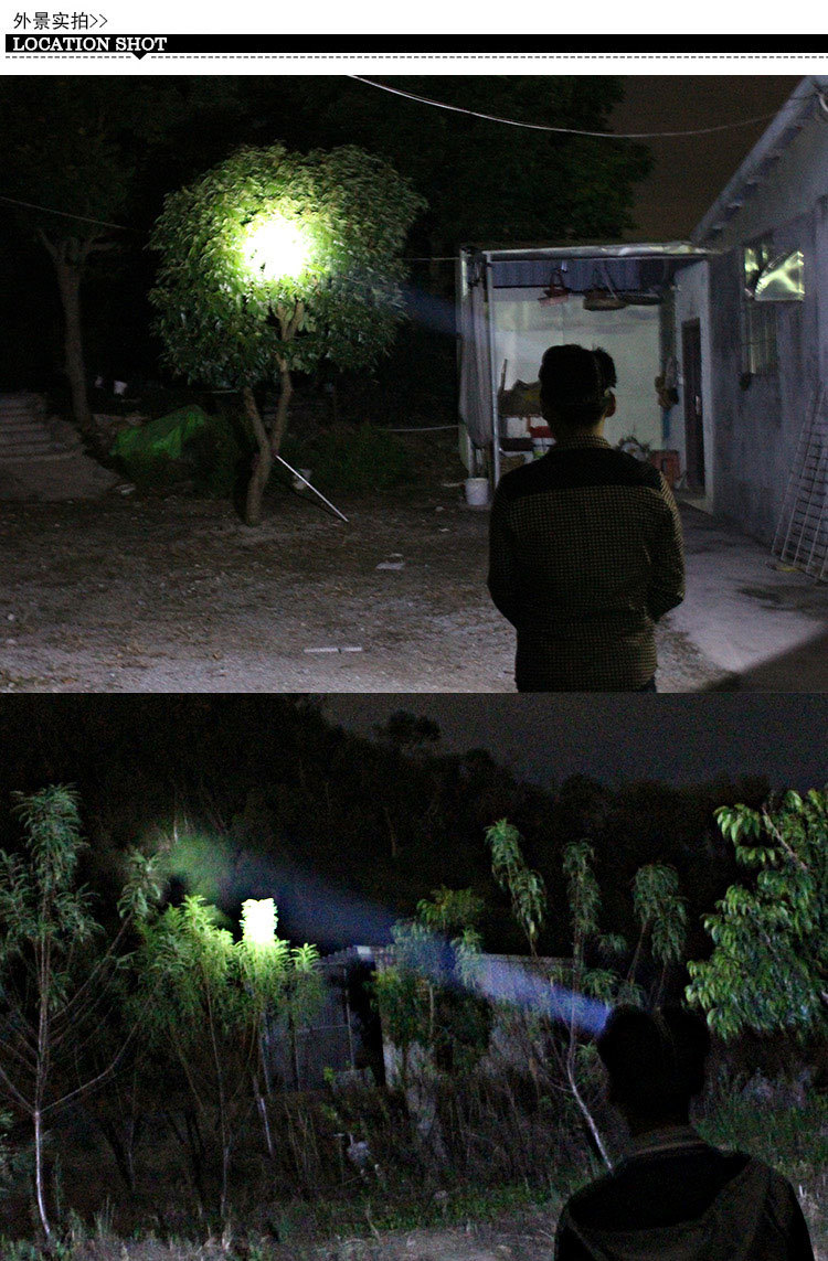 泰中星3W大功率头灯 充电LED灯 强光灯 大功率钓鱼灯 迷你头灯