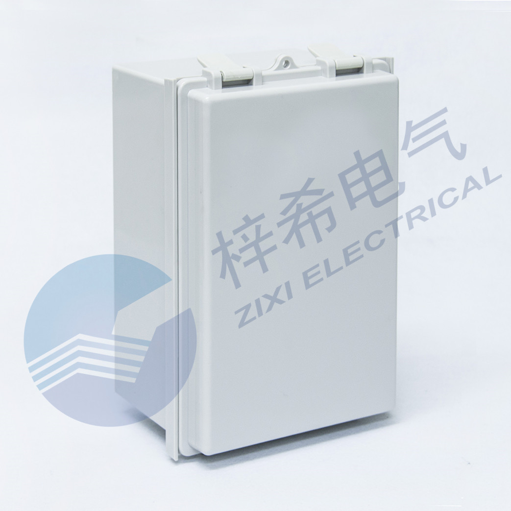 防水接线盒 塑料密封配电箱290*190*140 IP66带铰链开门式机箱