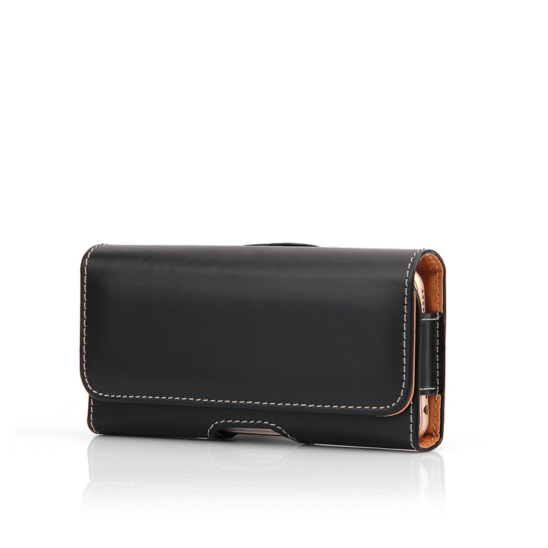 Geeignet für Apple iPhone 13 Promax Tasche mit Gürteltasche im Taillenstil aus Leder_voghion.com