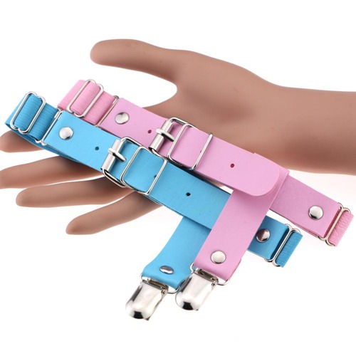 Factory direct sales new Japanese and Korean Harajuku punk gothic leg ring street dance performance fun and sexy leg ring garter