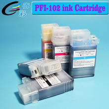 FOR CANON IPF605兼容一次性墨盒 PFI-102墨盒墨水含芯片