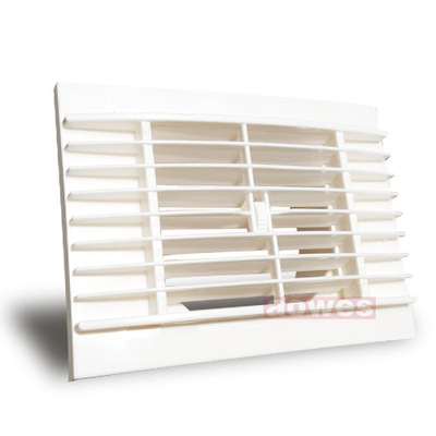新风系统/通风换气风口/墙式进风器可调节栅栏隔栅百叶面罩/面板