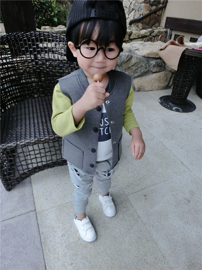 Gilet enfant en Toile de coton - Ref 2070487 Image 8