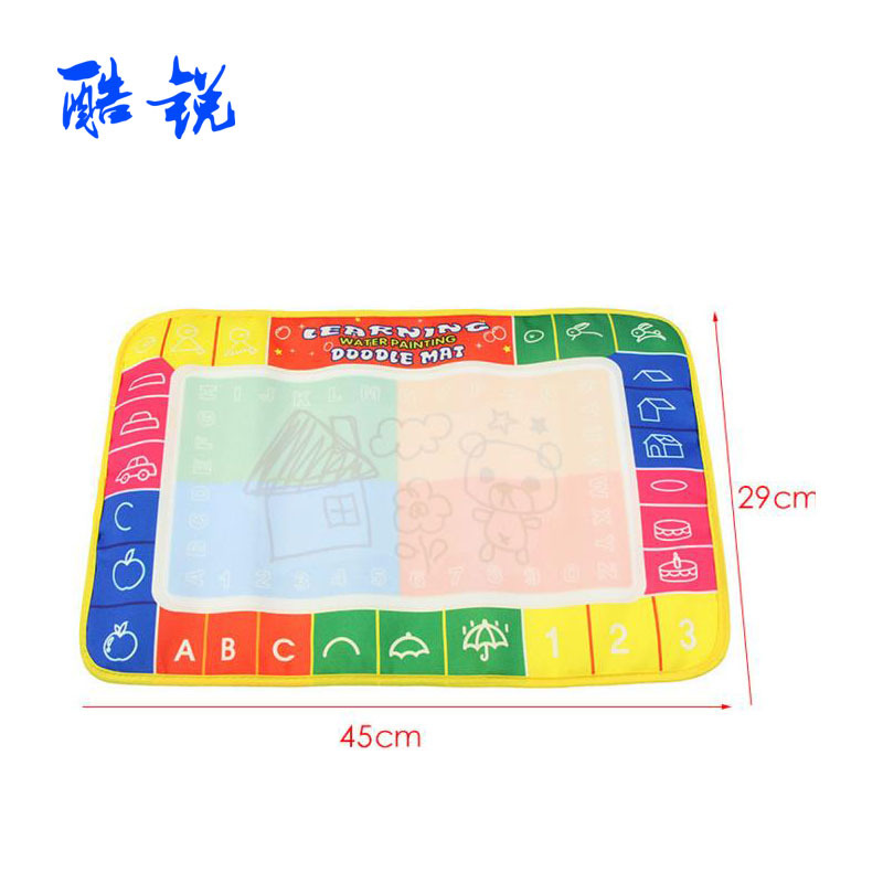 兒童早教水寫毯水魔法水畫布嬰兒涂鴉墊寶寶繪畫玩具外貿(mào)