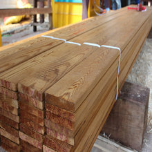 古建深度碳化木 表面防腐松木板 碳化木户外园林木材门板