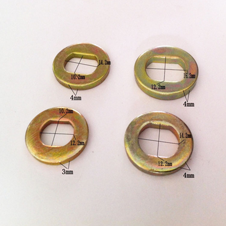 动车电机轴防转挡片摇片螺帽螺母定位片止转片 电机紧固件