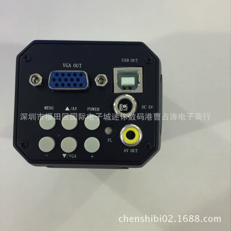 HD 2.0million пиксельный интерфейс AV/USB/VGA, камера «три в одном», камера для микроскопа с поперечным кабелем