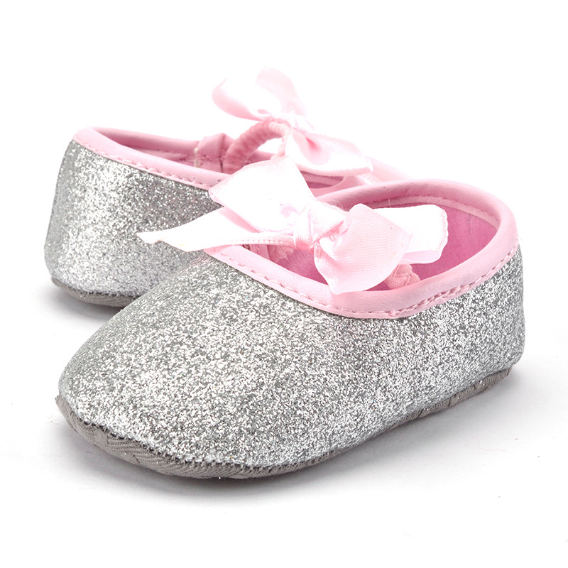 Chaussures bébé en Tissu brillant - Ref 3436799 Image 7